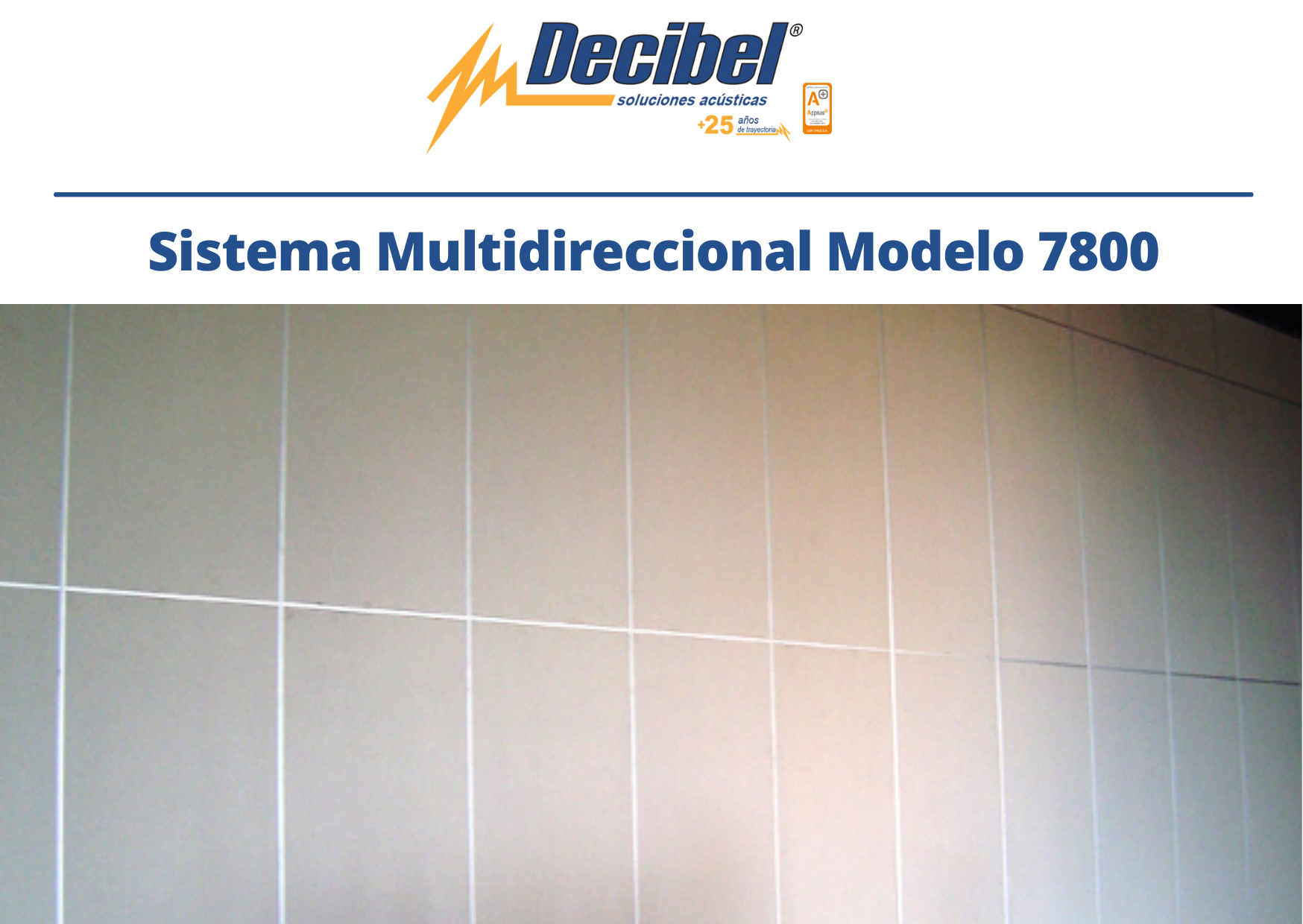Sistema Multidireccional Modelo 7800